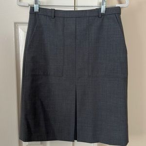 J. Crew Grey Aline skirt - Size 2
